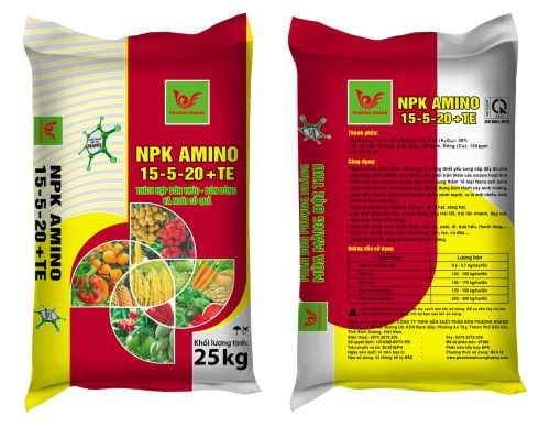 NPK AMINO 15-5-20+TE (MIỀN BẮC)