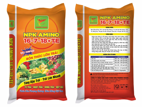 NPK AMINO 16-7-18+TE (MIỀN BẮC)