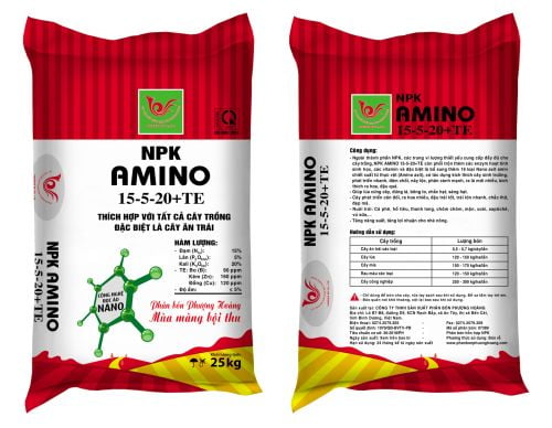 NPK AMINO 15-5-20+TE (MIỀN NAM)